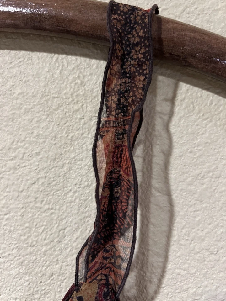 Vestido sin Mangas Vintage Mujer Talla 12 Hada Capricho Fluido Volantes Midi Años 90’s Y2K d9 Flor Foto 3 de 4