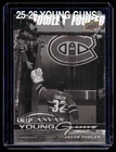 2025-26 UD Extended Series UD Canvas Black Young Guns Jacob Fowler RC (MarDor)