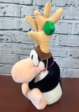 Vintage Opus The Penguin Bloom County Christmas Reindeer Plush Dakin 1985