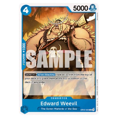 One Piece - 500 Years in the Future - Edward Weevil (Common) - OP07-039