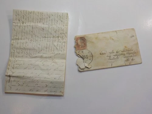 Civil War Letter 1864 Brave Soldier Suffered Sacred Alter 1st Michigan Infantry