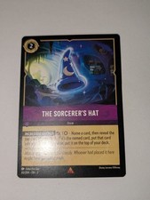 Disney Lorcana TCG Into the Inklands, The Sorcerer's Hat 65/204 Rare Non Foil