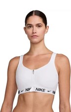Nike Indy High Support Women's Padded Front-Zip Sports Bra Sz Small 60
