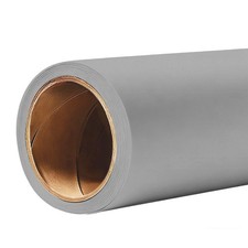 YSKE-Seamless Grey Paper Backdrop Roll for Photography, 106.9''x36',