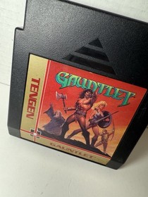 NES Nintendo Game Tengen Gauntlet Good Condition Front Label Fast Shipping