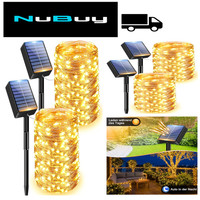 Solar Lichterkette 12M 120 Led AußEn 8 Modi Kupferdraht IP6