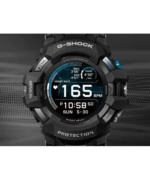 CASIO G-SHOCK G-SQUAD PRO GSW-H1000 Smartwatch GPS Heart Rate
