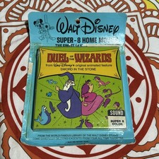 Walt Disney Duel of the Wizards Sword In The Stone Super 8mm COLOR SOUND
