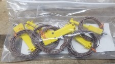 Lot of 5 new Omega K Insulated Thermocouples 5LSC-GG-K-20-72