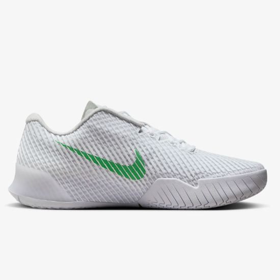 Size 9.5 - NikeCourt Air Zoom Vapor 11 HC White Kelly Green for