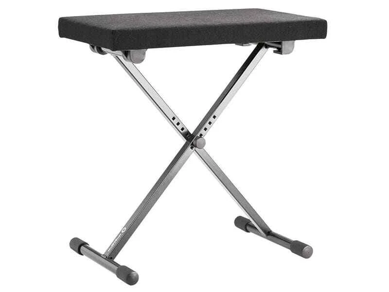 König & Meyer 14066 Keyboardbank - schwarz Stoff