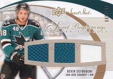 2007-08 Sweet Shot #156 Devin Setoguchi