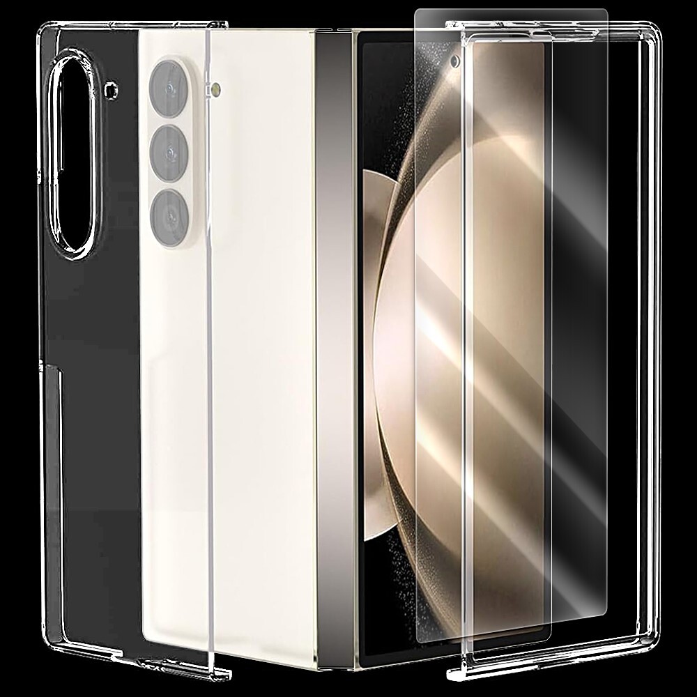 2in1 Clear 9H+ Screen Protector Hard PC Cover f Samsung Galaxy Z Fold 6 SM-F956U-image