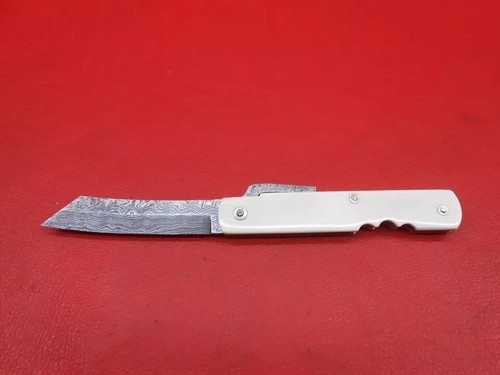 Custom Handmade Pattern Damascus Steel Knife Blade Blank For Supply S420 - Picture 5 of 9