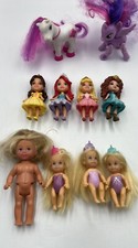 Disney & Simba Dolls Ponies Toy Bundle Handbag Size Doll Pony Toys 3 - 4” Vgc
