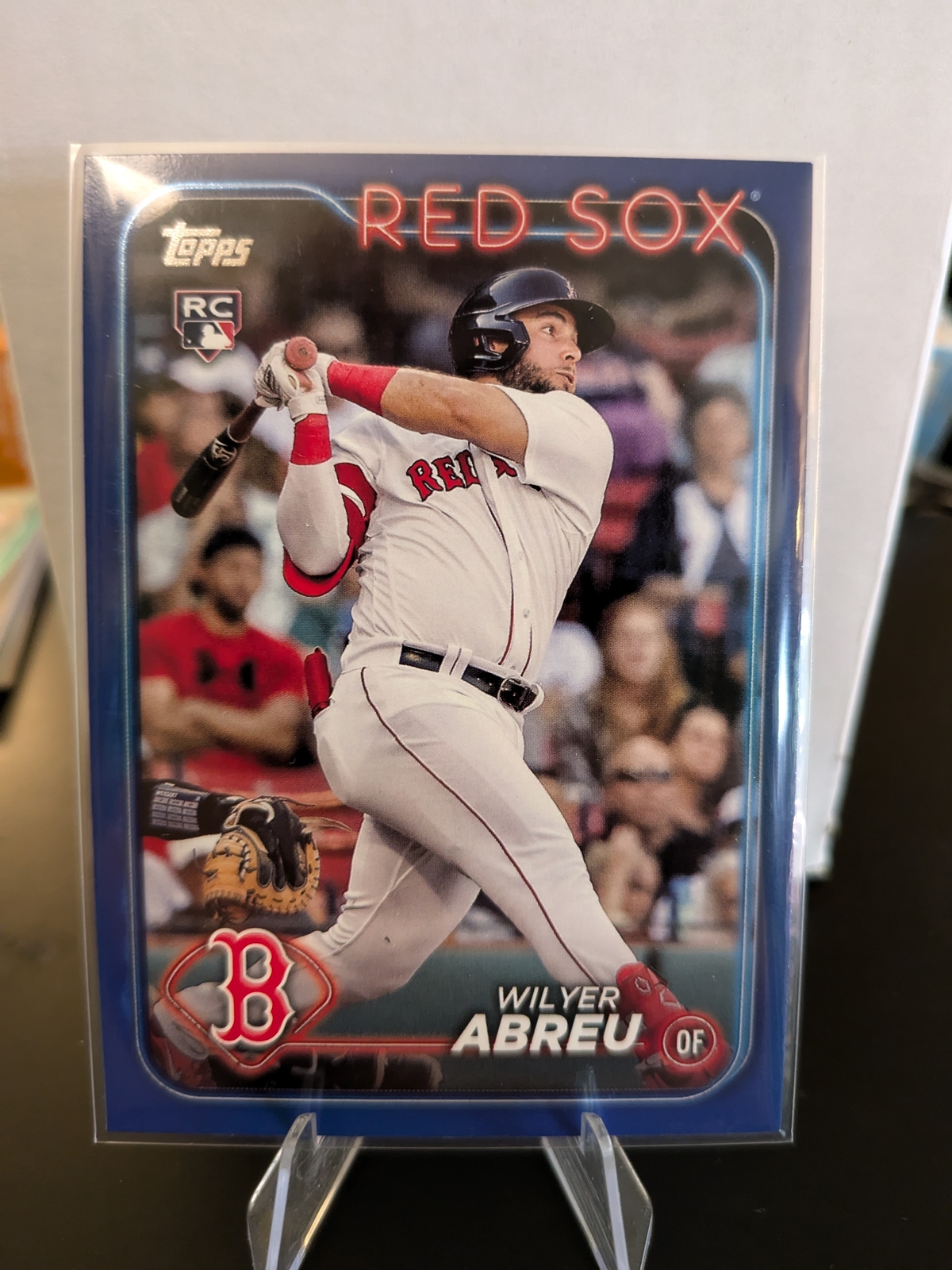 2024 Topps #672 Wilyer Abreu Royal Blue