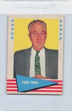 1961 Fleer #29 Ford Frick VG *DA-B9565