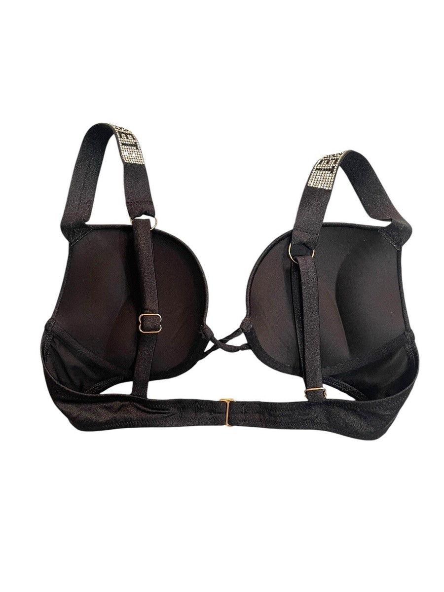 その他 Victoria's Secret Victoria's Secret Bra Black Mesh Wing Cleavage Cover
