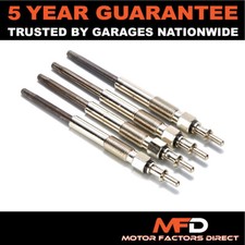 4x Diesel Heater Glow Plugs Fits Smart Cabrio City-Coupe Fortwo 450 1998-2016