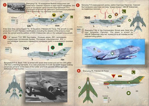 Print Scale 48-012 - 1/48 Decal for Mig-19 Farmer - Picture 6 of 12