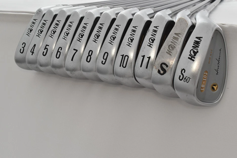 Rare 11PCS 2S HONMA LB-708 H&F CAVITY Iron Set 3-4-5-6-7-8-9-10-11-S-60° RH R-1 - Image 2 of 4