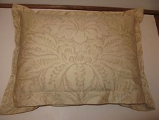 Ralph Lauren Fleur Du Roi rectangle deco pillow Pillow Tan Gold NEW