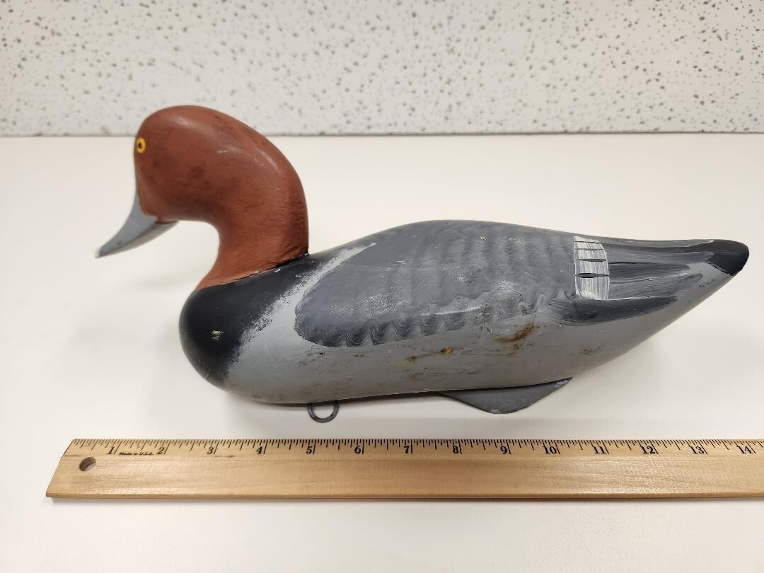 Vintage Harry Jobes 1980 RedHead S/D Havre de Grace, MD Duck Decoy eBay