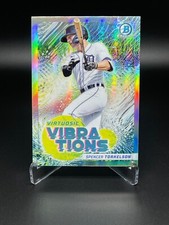 2022 Bowman Chrome Virtuosic Vibrations Spencer Torkelson Detroit Tigers #VV-2