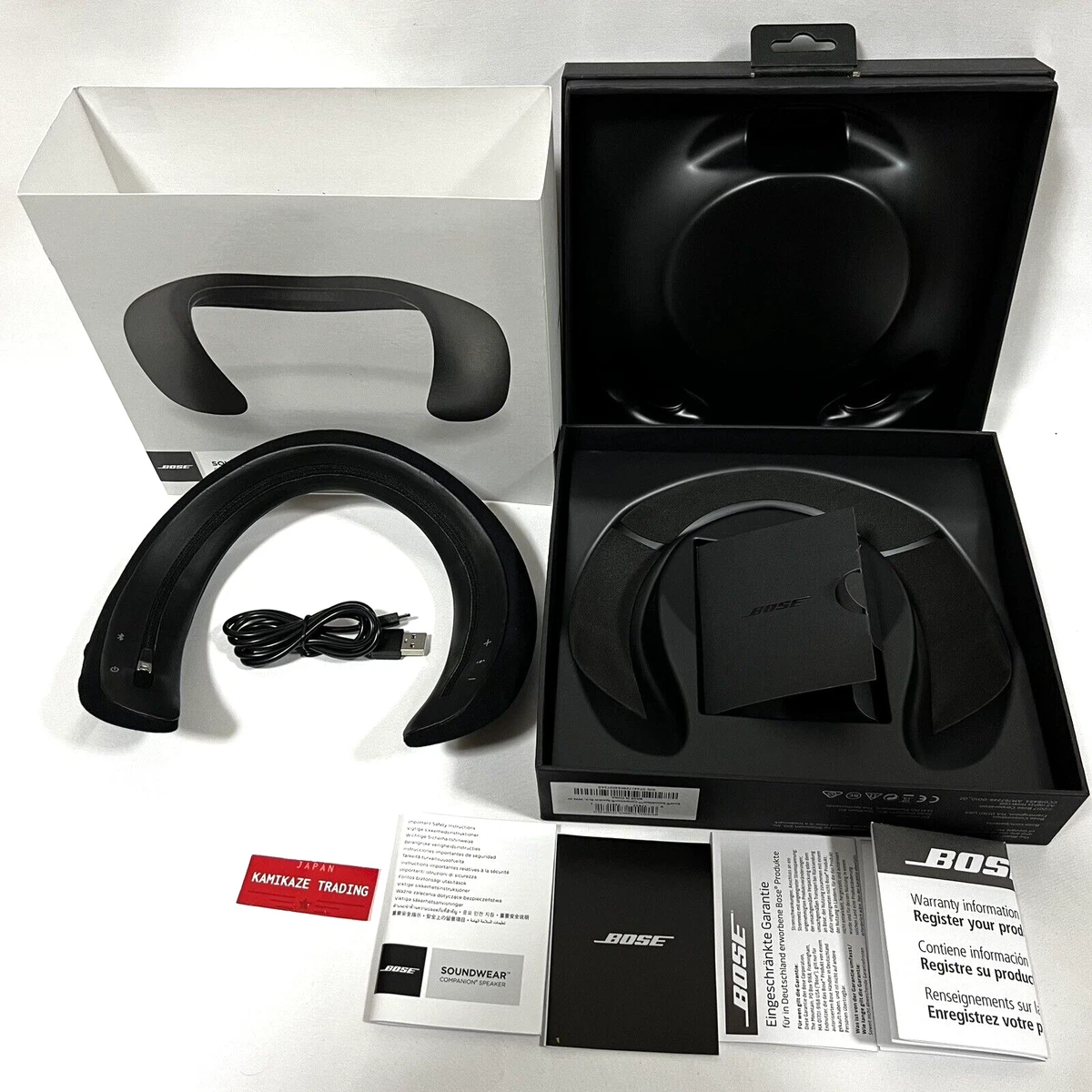 BOSE SoundWear Companion speaker ウェアラブルネック BOSE SoundWear Companion speaker ウェアラブルネック