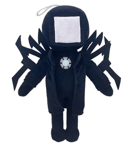 Skibidi Toilettenspiel Plüschpuppe Spielzeug Titan Sprecher Figur Uhr Mann Plüschtier - Bild 11 von 22