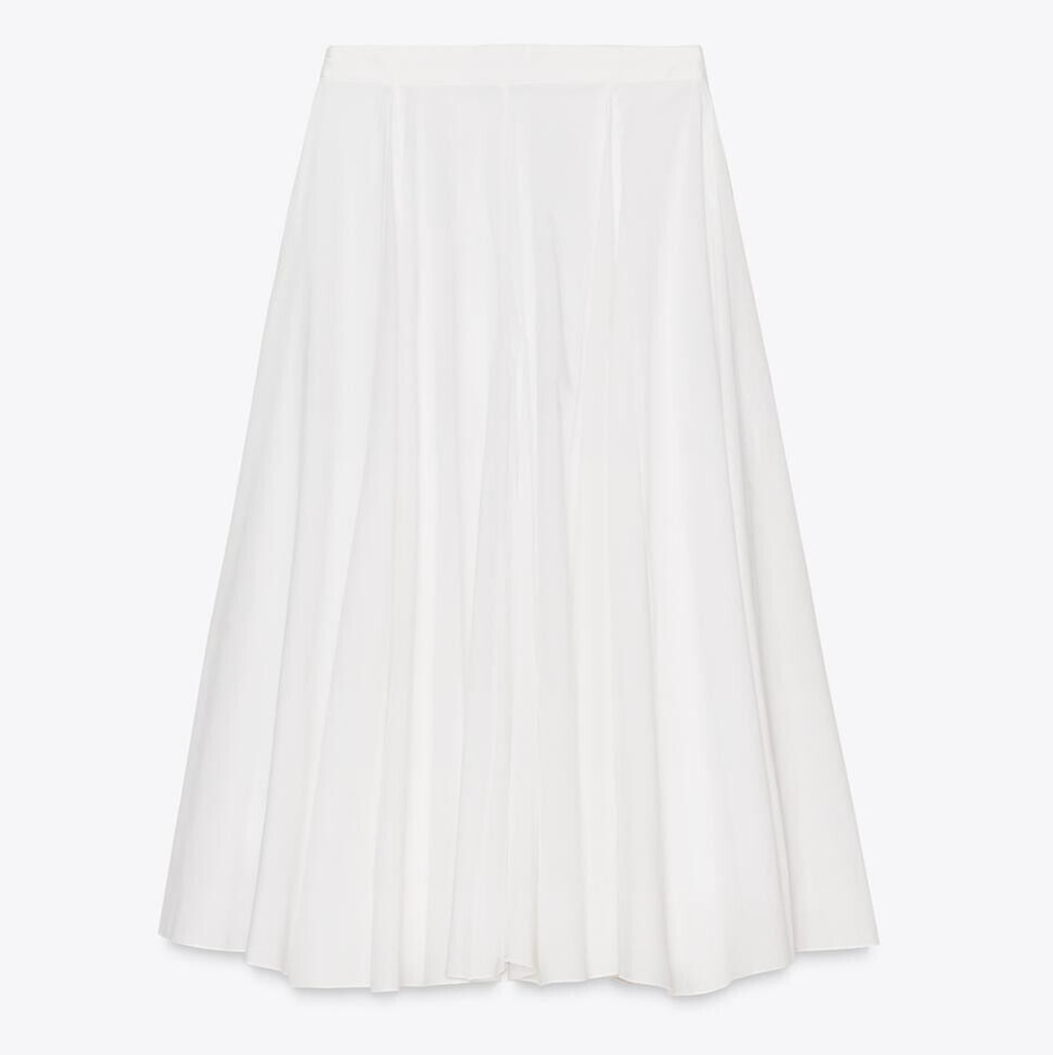 ワンピース SEMI COUTURE Women Long Skirts White s-l1200.png
