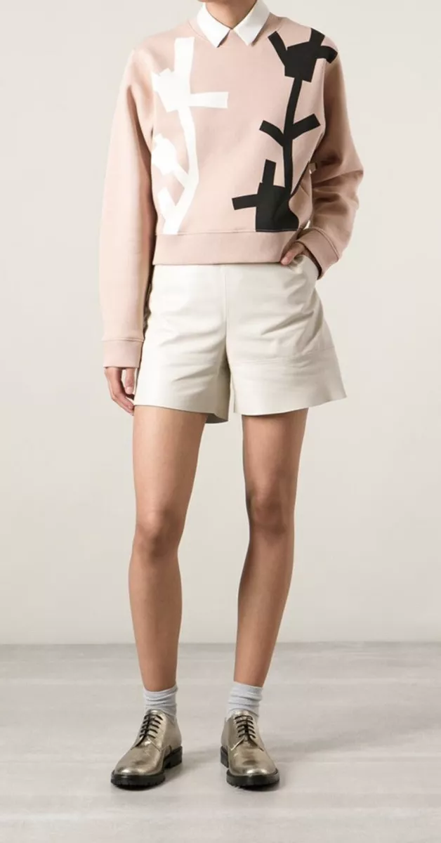 ACNE STUDIOS Bird Flower Paw14 Sweatshirt SZ S $60