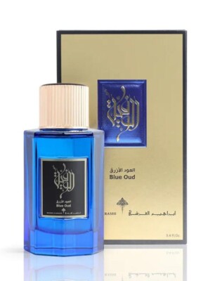 Blue Oud by Ibraheem Al Qurashi 100ml Spray - Free Shipping AlQurashi