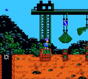 The Simpsons - Bartman Meets Radioactive Man PAL NES