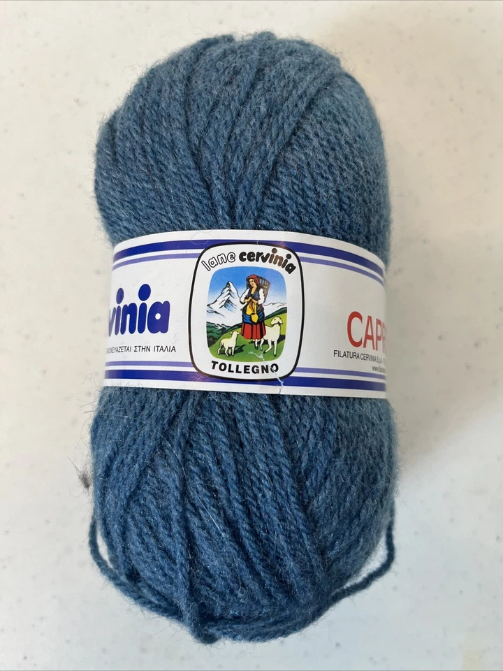 Fio Filati Cervinia Lane Cervinia Tollegno capricho 50 G 1640 azul-petróleo 1 novelo - Imagem 3 de 4