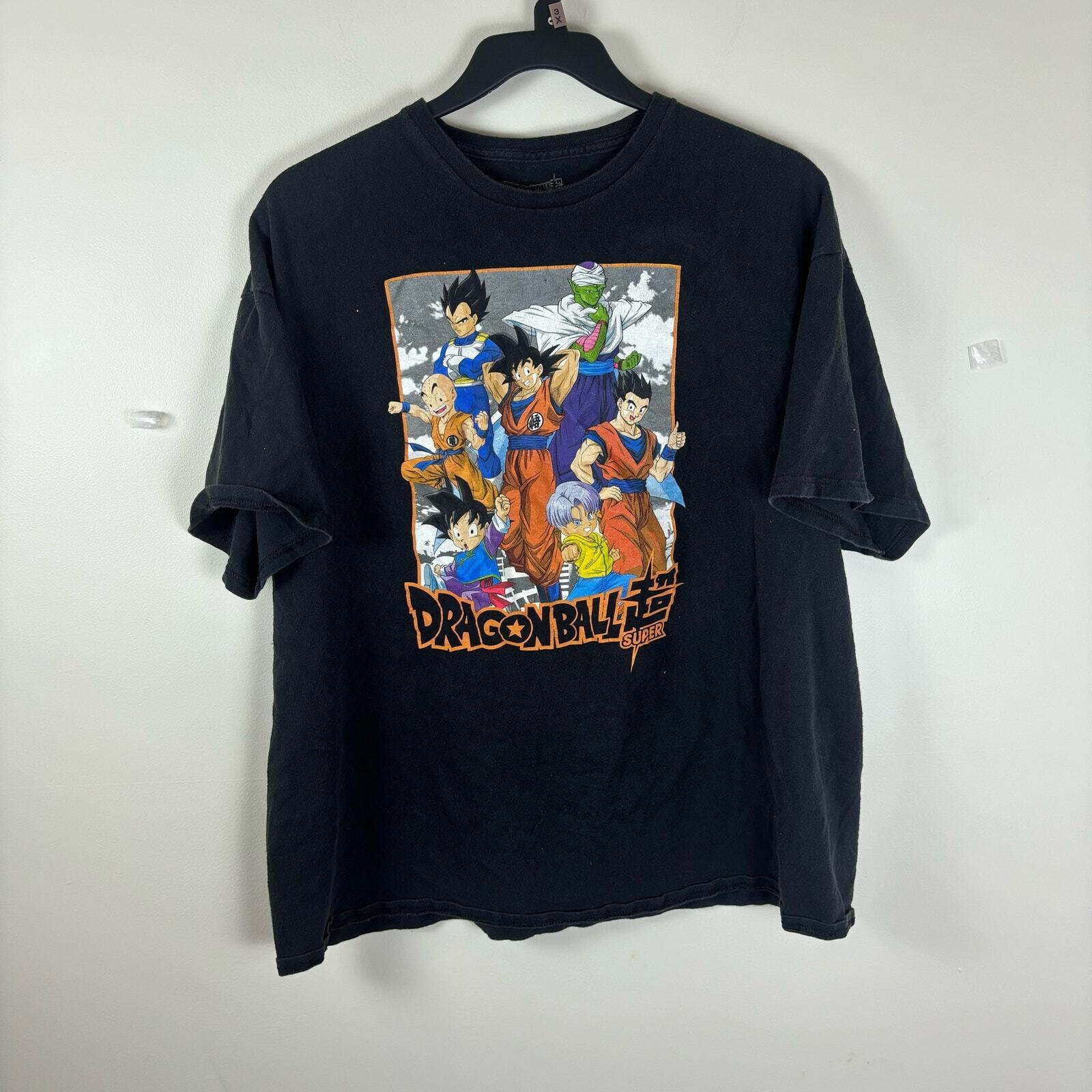 dragon ball x mens casual streetwear graphic tee xxl