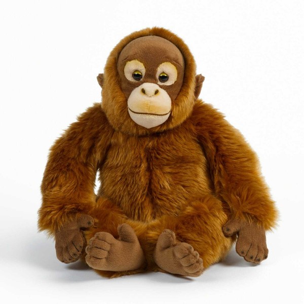 Orang-Utan Affe PlüSchtier Stofftier Kuscheltier PlüSch H=27Cm Living Nature Neu-image