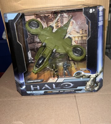 Halo 4 USNC Hornet Combat Edition ODST w Marine Pilot diecast Jada