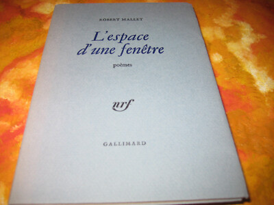 Robert MALLET: l'espace d'une fenêtre.  E.O. N°tée/HC ENVOI