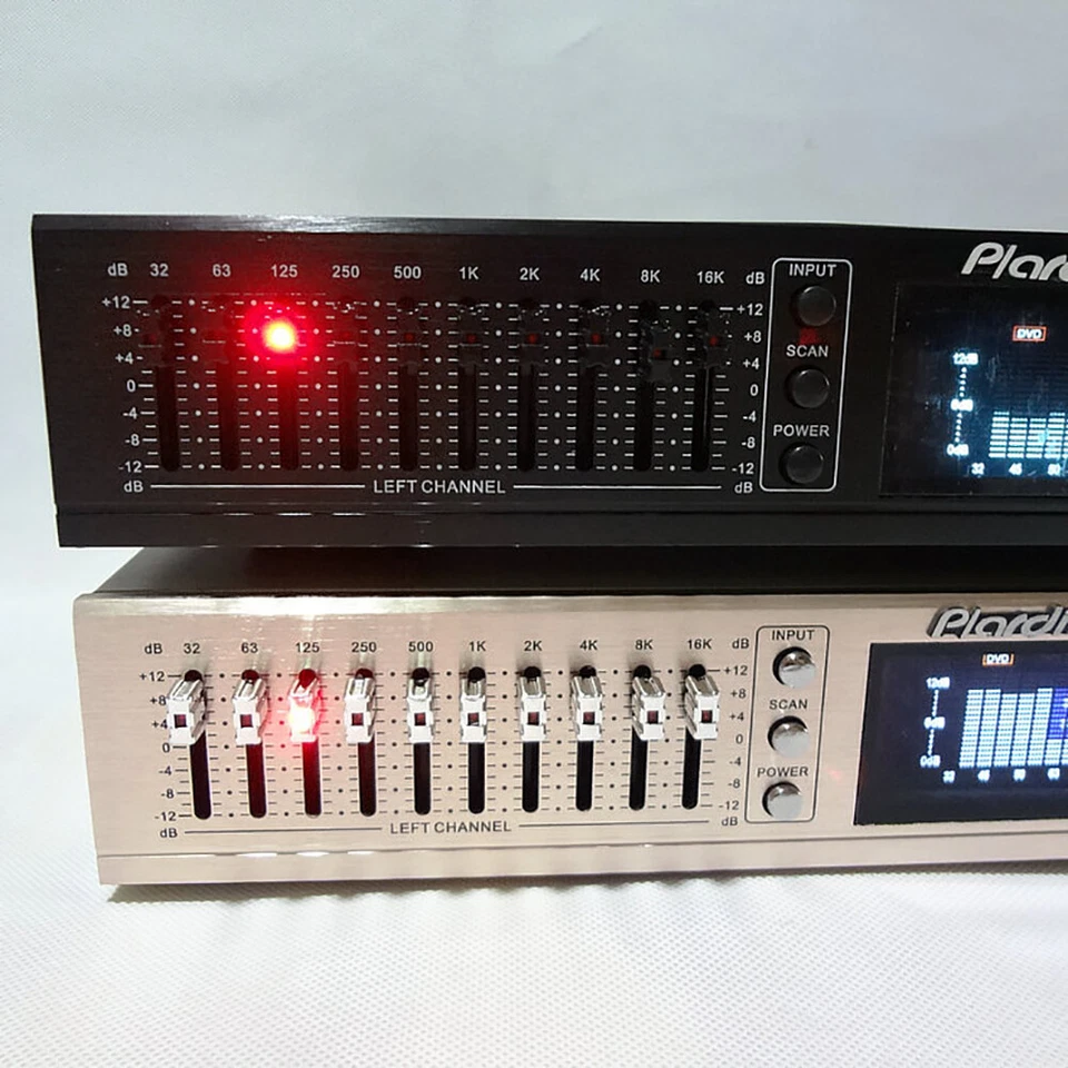 Equalizzatore Hifi Home Alto Bass Regolazione EQ Equalizzatore Dual 10 BAND Stereo Treble - Immagine 2 di 4