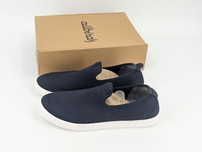 All Birds Tree Lounger Blue Navy Night Mens Size 14 Slip-on