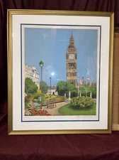 Denis Paul Noyer Etching Print, Societe de Verification de la Nouvelle Big Ben