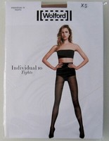Neu & Ovp: Wolford Individual 10 Tights! Gr. Xs! Farbe: Fairly Light (Braun)