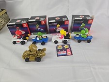 2024 McDONALD'S Mario Kart 8 Deluxe Nintendo HAPPY MEAL Toys Lot of 5