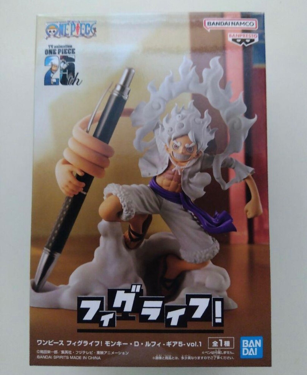 One Piece Fig Life! Monkey D. Luffy Gear 5 vol.1 Pen stand type