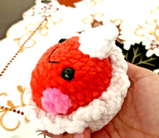 Handmade Crochet Pumpkin Pie Amigurumi - Plush Stuffed Toy - Gift Idea