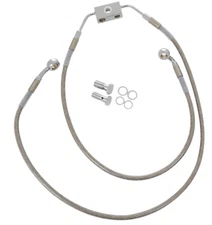 Drag Specialties 1741-3797 Stainless Steel Front Brake Line Kit 