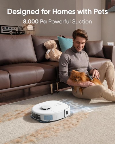 eufy X10 Pro Omni Saug- und Wischroboter 8000Pa MopMaster 2.0 All-in-One Station - Bild 2 von 6