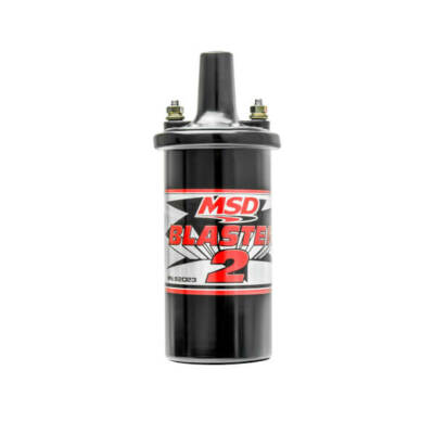 MSD 82023 BLACK Blaster 2 High Performance 45000 Volt Round Canister Coil 