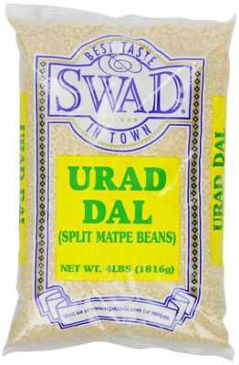 64 Ounce Urad Dal Washed Creamy White Lentils for Dosa Idli Dahi Wada